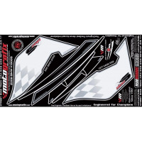 Motografix Steinschlagschutz hinten passend für BMW K 1300 S 2009- RB003U Motografix Steinschlagschutz hinten passend für BMW K 1300 S 2009- RB003U