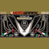Motografix Steinschlagschutz vorn passend für Aprilia Tuono V4 2011-2014 Motografix Steinschlagschutz vorn passend für Aprilia Tuono V4 2011-2014