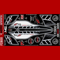 Motografix Steinschlagschutz hinten passend für Yamaha FZ 8 2010- Motografix Steinschlagschutz hinten passend für Yamaha FZ 8 2010-