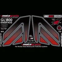 Motografix Tankschutz Knie Pads passend für Honda GL1800 Motografix Tankschutz Knie Pads passend für Honda GL1800