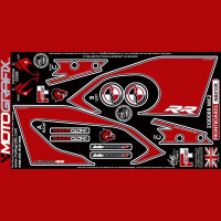 Motografix Steinschlagschutz vorn passend für BMW S 1000 RR 2015-2016 Motografix Steinschlagschutz vorn passend für BMW S 1000 RR 2015-2016