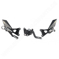 Lightech Fußrastenanlage Reverse passend für BMW S 1000 RR / HP4 / S 1000 R Lightech Fußrastenanlage Reverse passend für BMW S 1000 RR / HP4 / S 1000 R