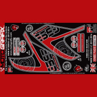 Motografix Tankschutz Knie Pads passend für BMW R1200 GS 2013-2016 Motografix Tankschutz Knie Pads passend für BMW R1200 GS 2013-2016