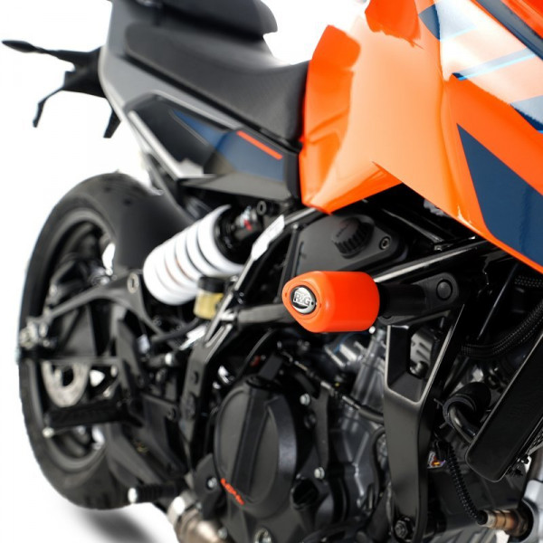 R&G Sturzpads "No Cut" KTM Duke 125 / 390 2024- / Husqvarna Svartpilen / Vitpilen 401 2024-