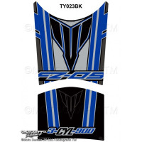 Motografix 3D Gel Tank Pad Blue/Black passend für Yamaha FZ-09 Motografix 3D Gel Tank Pad Blue/Black passend für Yamaha FZ-09