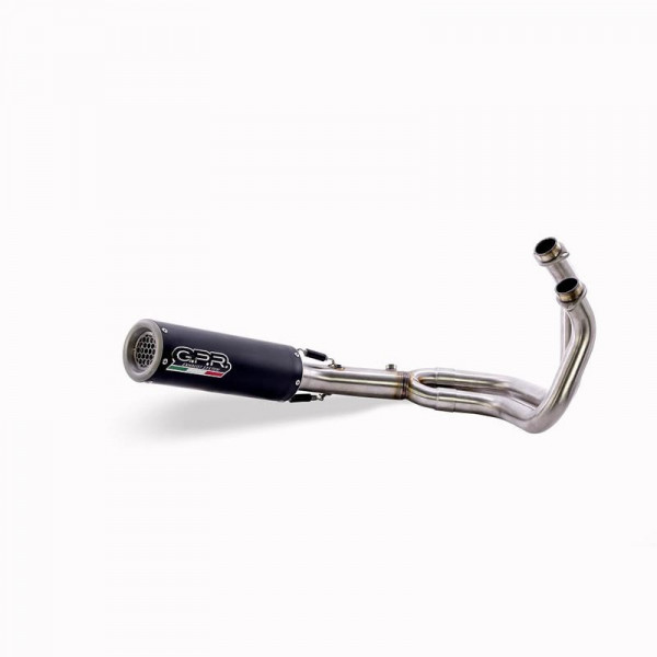 Yamaha Mt-07 2017-2020, M3 Black Titanium, Racing full system exhaust, including removable db kille