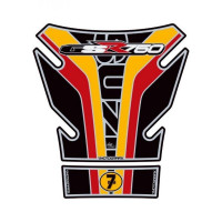 Motografix 3D Gel Tank Pad Protector passend für Suzuki GSR 750 Motografix 3D Gel Tank Pad Protector passend für Suzuki GSR 750