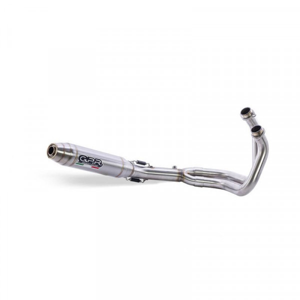 Suzuki Gsx-8S 2022-2024, Deeptone Inox, Homologated legal full system exhaust, including removable d
