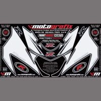 Motografix Steinschlagschutz passend für Suzuki GSX-R 600 / 750 2004-2005 Motografix Steinschlagschutz passend für Suzuki GSX-R 600 / 750 2004-2005