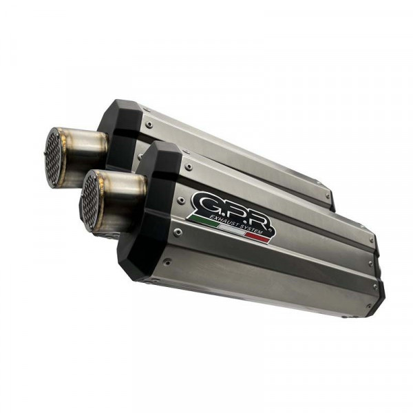 GPR DUNE Titan Slip-On Auspuff passend für BMW K 1600 GT 2010–2016