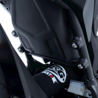 R&G hintere Fußrastenabdeckungen Set passend für Honda CB 125 R / CB 300 R / CB 650 R / CBR 650 R /  R&G hintere Fußrastenabdeckungen Set passend für Honda CB 125 R / CB 300 R / CB 650 R / CBR 650 R /
