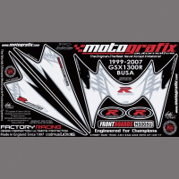 Motografix Steinschlagschutz vorn passend für Suzuki Hayabusa 1999-2007 Motografix Steinschlagschutz vorn passend für Suzuki Hayabusa 1999-2007