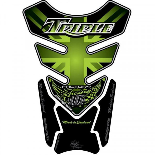 Motografix Triumph Triple Racing 3D Gel Tank Pad Protector TT012G