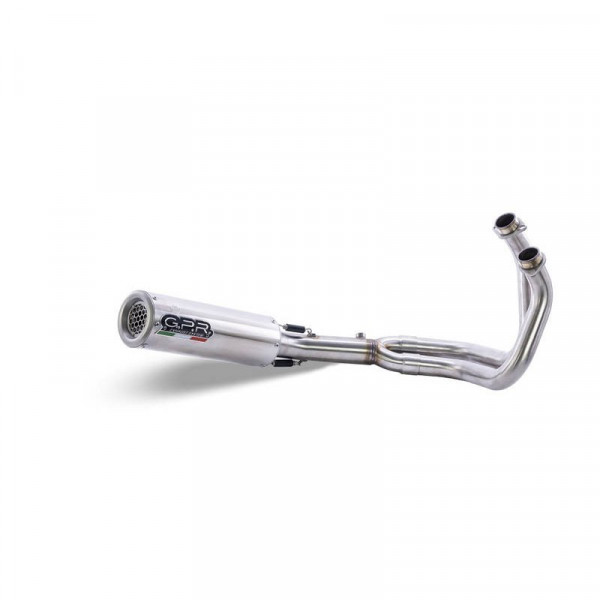 GPR Exhaust M3 Black Titanium Racing Komplettanlage passend für Kawasaki Z 650 2023-2025