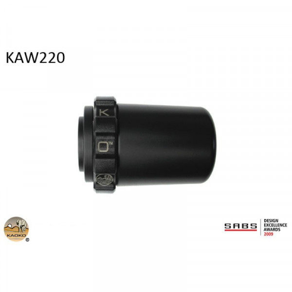 Kaoko Gasgriff-Arretierung "Drive Control" für Kawasaki ZZR1400 ABS SE, ZX-14R