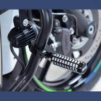 R&G Universal Highway Fußrasten passend für 1" (25,4mm) / 7/8" (22mm) Sturzbügel R&G Universal Highway Fußrasten passend für 1" (25,4mm) / 7/8" (22mm) Sturzbügel