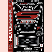 Motografix 3D Gel Tank Pad Protector passend für BMW K 1200 S Motografix 3D Gel Tank Pad Protector passend für BMW K 1200 S