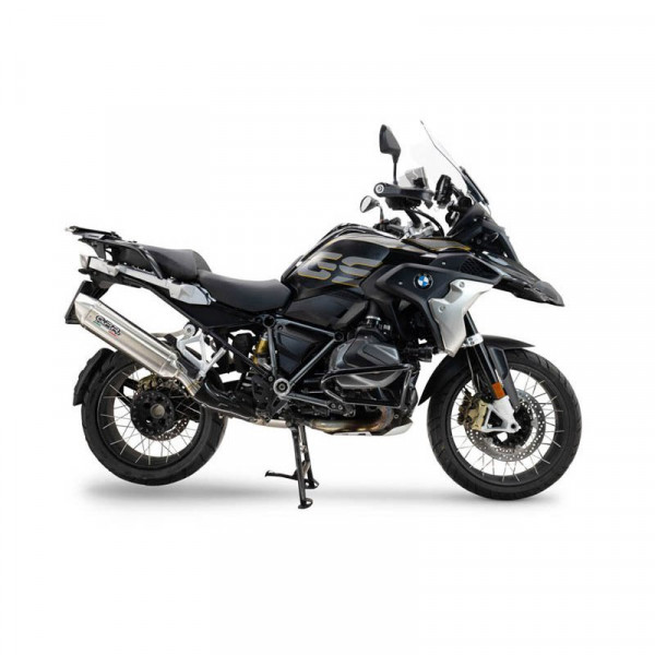 Bmw R 1250 Gs -Adventure 2021-2024, Furore-X Acciaio Inox, Homologated legal slip-on exhaust includi