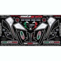 Motografix Steinschlagschutz vorn passend für Aprilia RSV 1000 Tuono 2006-2010 Motografix Steinschlagschutz vorn passend für Aprilia RSV 1000 Tuono 2006-2010