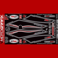 Motografix Steinschlagschutz hinten passend für Suzuki SV 650 / 1000 2003- Motografix Steinschlagschutz hinten passend für Suzuki SV 650 / 1000 2003-