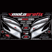Motografix Steinschlagschutz hinten passend für Suzuki GSX-R 1300 R Hayabusa 1999-2007 Motografix Steinschlagschutz hinten passend für Suzuki GSX-R 1300 R Hayabusa 1999-2007