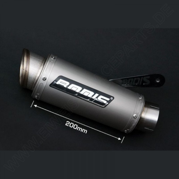Bodis GPC-R Auspuff Titan Endschalldämpfer passend für BMW S 1000 RR 09-14