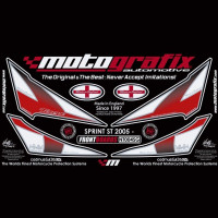 Motografix Steinschlagschutz vorn passend für Triumph Sprint ST 2005-2009 Motografix Steinschlagschutz vorn passend für Triumph Sprint ST 2005-2009