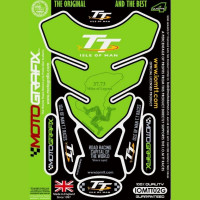 Motografix Isle Of Man TT 3D Gel Tank Pad Protector IOMTT02G Motografix Isle Of Man TT 3D Gel Tank Pad Protector IOMTT02G