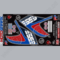 Motografix Tankschutz Knie Pads passend für BMW R1200 GS 2013-2016 Motografix Tankschutz Knie Pads passend für BMW R1200 GS 2013-2016