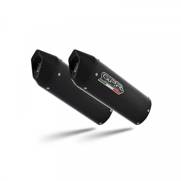 Bmw K 1600 Gtl 2021-2025, Furore Evo4 Nero, Dual Homologated legal slip-on exhaust including removab