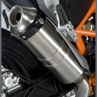 R&G Racing Auspuff Protektor passend für KTM 690 Duke / RC 125 / 390 R&G Racing Auspuff Protektor passend für KTM 690 Duke / RC 125 / 390