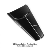 Pyramid Hinterradabdeckung Verlängerung Schwarz Matt passend für Triumph Tiger 660|800 Sport ab 2022 Pyramid Hinterradabdeckung Verlängerung Schwarz Matt passend für Triumph Tiger 660|800 Sport ab 2022