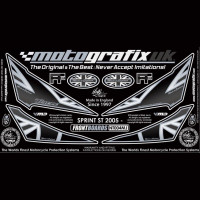 Motografix Steinschlagschutz passend für Triumph Sprint ST 2005–2009 Motografix Steinschlagschutz passend für Triumph Sprint ST 2005–2009