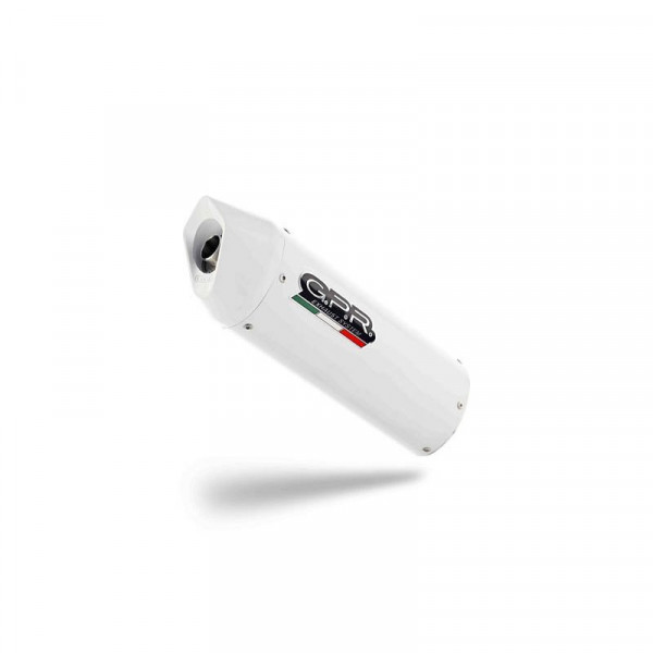 GPR Exhaust für Piaggio Vespa Gt - Gtv 250 I.E. 2007-2009, Albus Ceramic, Racing full system exhaus