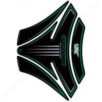 Motografix 3D Gel Tankpad grün passend für Kawasaki GTR 1400 Motografix 3D Gel Tankpad grün passend für Kawasaki GTR 1400