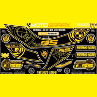 Motografix Steinschlagschutz hinten passend für BMW F800 GS 2008-2012 Motografix Steinschlagschutz hinten passend für BMW F800 GS 2008-2012