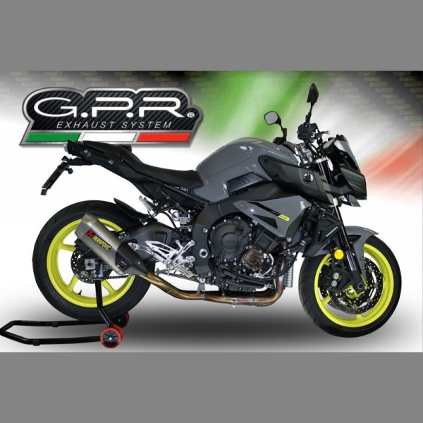 Yamaha Mt-10 2016-2020, Decatalizzatore, Decat pipe Fits with with original silencer or GPR kit. Inc