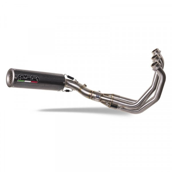 GPR M3 Poppy Auspuffanlage passend für Triumph Tiger Sport 660 2022–2024