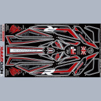 Motografix Steinschlagschutz hinten passend für BMW S 1000 R 2014-2016 Motografix Steinschlagschutz hinten passend für BMW S 1000 R 2014-2016