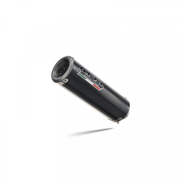 Ducati Multistrada 950 2021-2024, M3 Poppy , Homologated legal slip-on exhaust including removable d