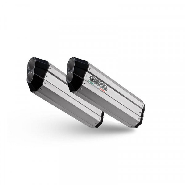 Bmw K 1600 Gt 2022-2024, Hyper Sonic Titanium, Homologated legal slip-on exhaust including removable