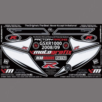 Motografix Steinschlagschutz hinten passend für Suzuki GSX-R 600 / 750 2008-2010 Motografix Steinschlagschutz hinten passend für Suzuki GSX-R 600 / 750 2008-2010