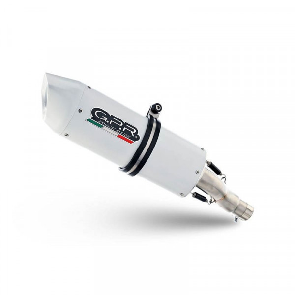 Honda Cb 400 X 2016-2018, Albus Evo4, Homologated legal slip-on exhaust including removable db kille