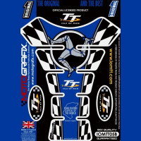 Motografix Isle of Man TT Races 3D Gel Tank Pad Protector IOMTT05B Motografix Isle of Man TT Races 3D Gel Tank Pad Protector IOMTT05B