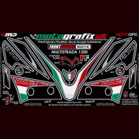 Motografix Steinschlagschutz passend für Ducati Multistrada 1200 2010-2014 Motografix Steinschlagschutz passend für Ducati Multistrada 1200 2010-2014