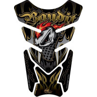 Motografix Bandit Black 3D Gel Tank Pad Protector ST078K Motografix Bandit Black 3D Gel Tank Pad Protector ST078K