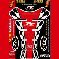 Motografix Isle Of Man TT Races 3D Gel Tank Pad Protector IOMTT06R Motografix Isle Of Man TT Races 3D Gel Tank Pad Protector IOMTT06R