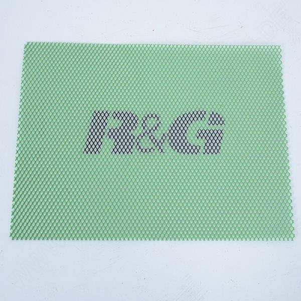 R&G Racing Kühlergitter "GREEN" Universal Gitter 40,6 x 30,5 cm