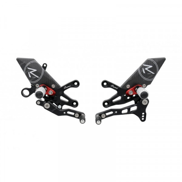 Lightech Fußrastenanlage R Aprilia RSV 4 / Tuono V4 bis 2017