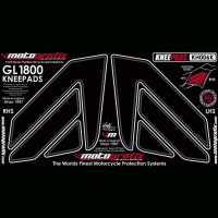 Motografix Tankschutz Knie Pads passend für Honda GL1800 KH006K Motografix Tankschutz Knie Pads passend für Honda GL1800 KH006K